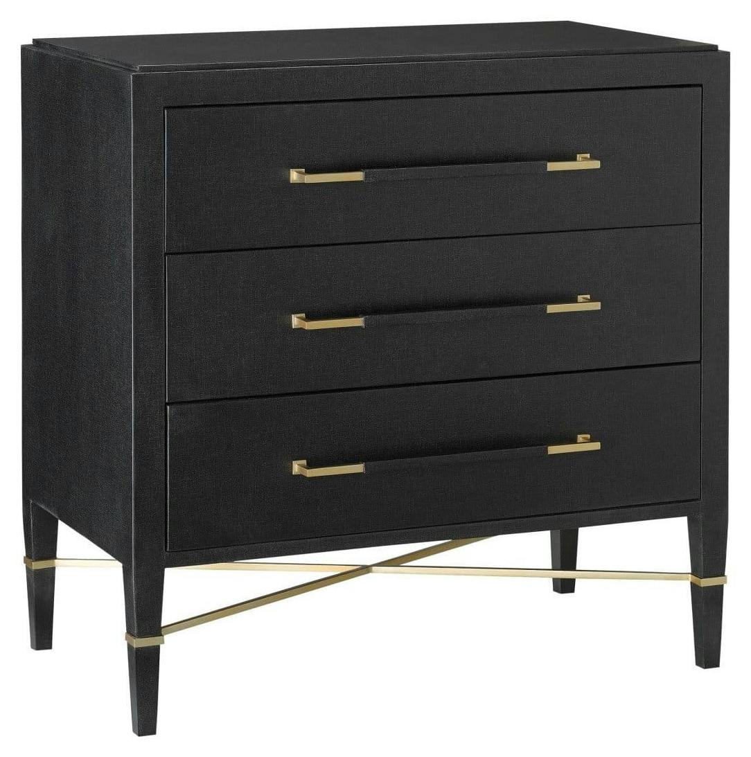 Currey and Company 3000-0065 Verona Black Chest Currey and Company 3000-0065 Verona Black Chest