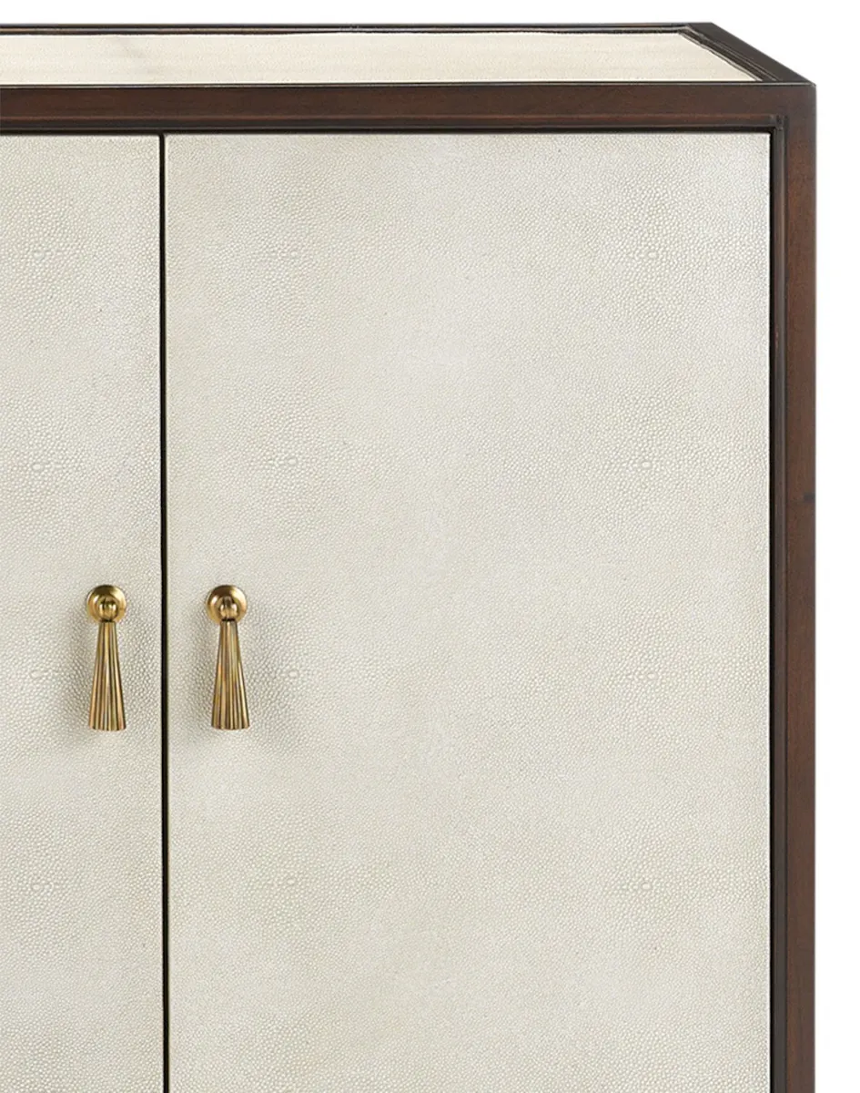 Currey and Company 3000-0142 Evie Shagreen Credenza Currey and Company 3000-0142 Evie Shagreen Credenza