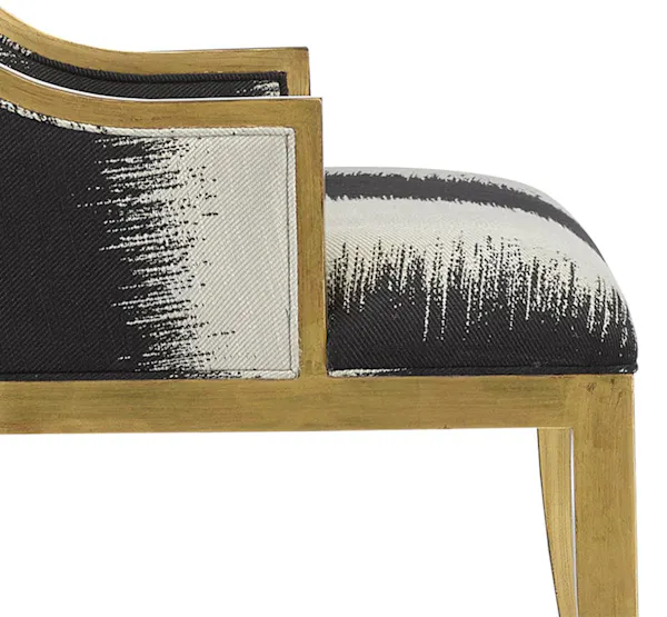 Currey and Company 7000-0842 Garson Gold Armchair Otunga Kona Currey and Company 7000-0842 Garson Gold Armchair Otunga Kona