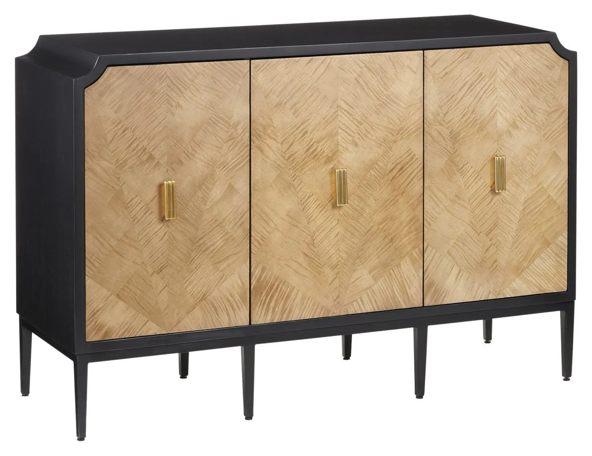Currey and Company 3000-0270 Kallista Taupe Cabinet Currey and Company 3000-0270 Kallista Taupe Cabinet