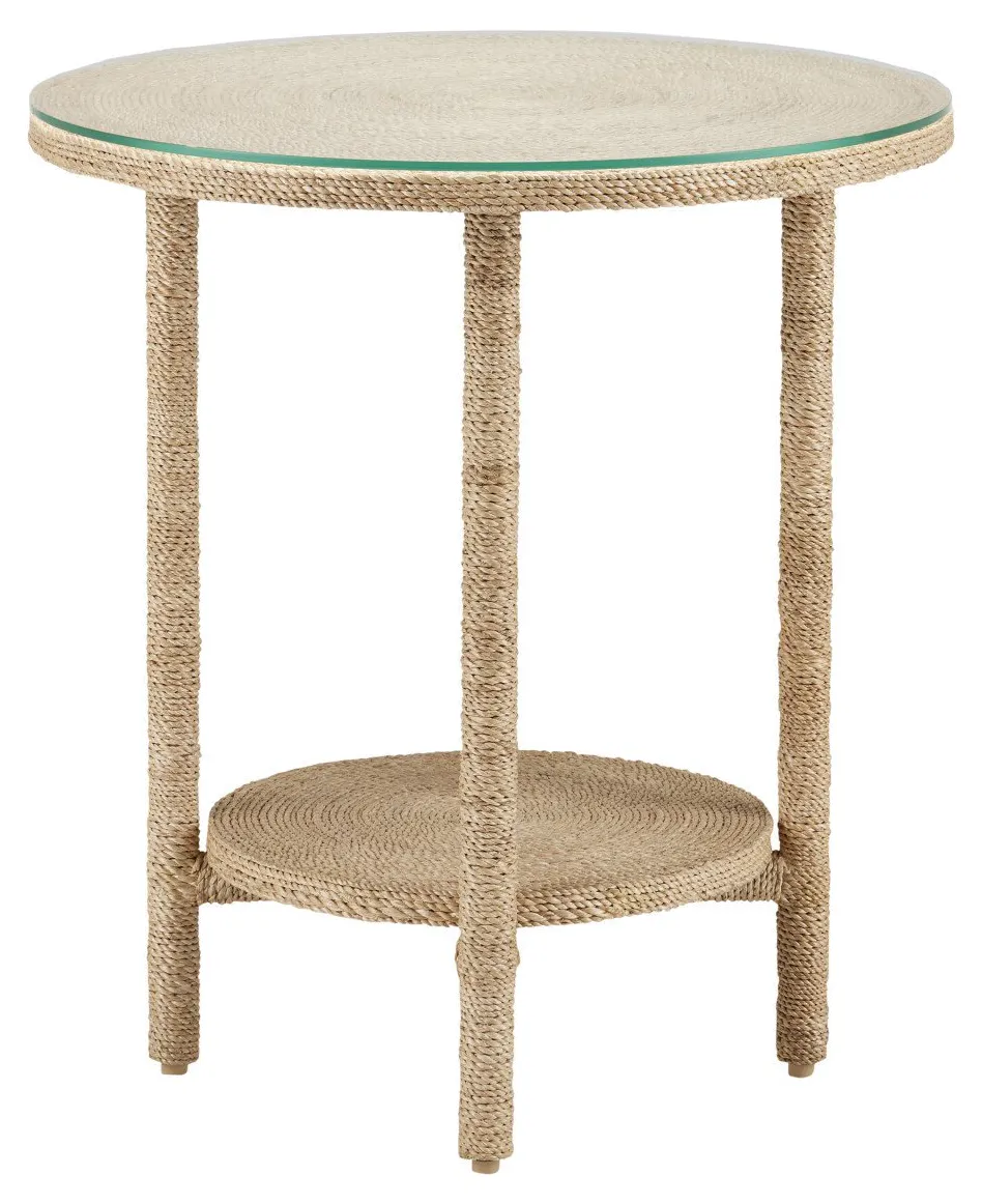 Currey and Company 3000-0215 Limay Rope Accent Table Currey and Company 3000-0215 Limay Rope Accent Table