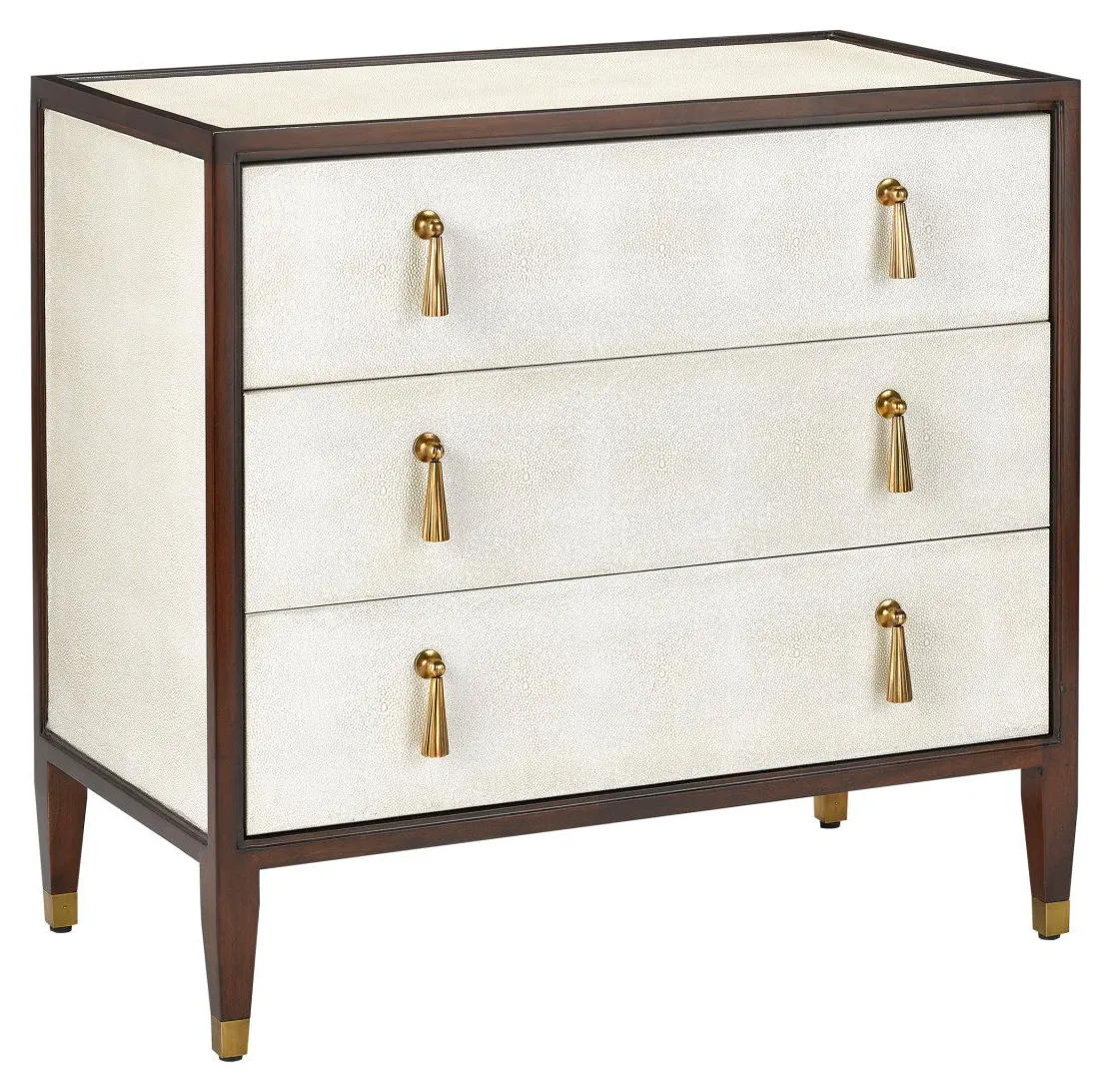 Currey and Company 3000-0141 Evie Shagreen Chest Currey and Company 3000-0141 Evie Shagreen Chest