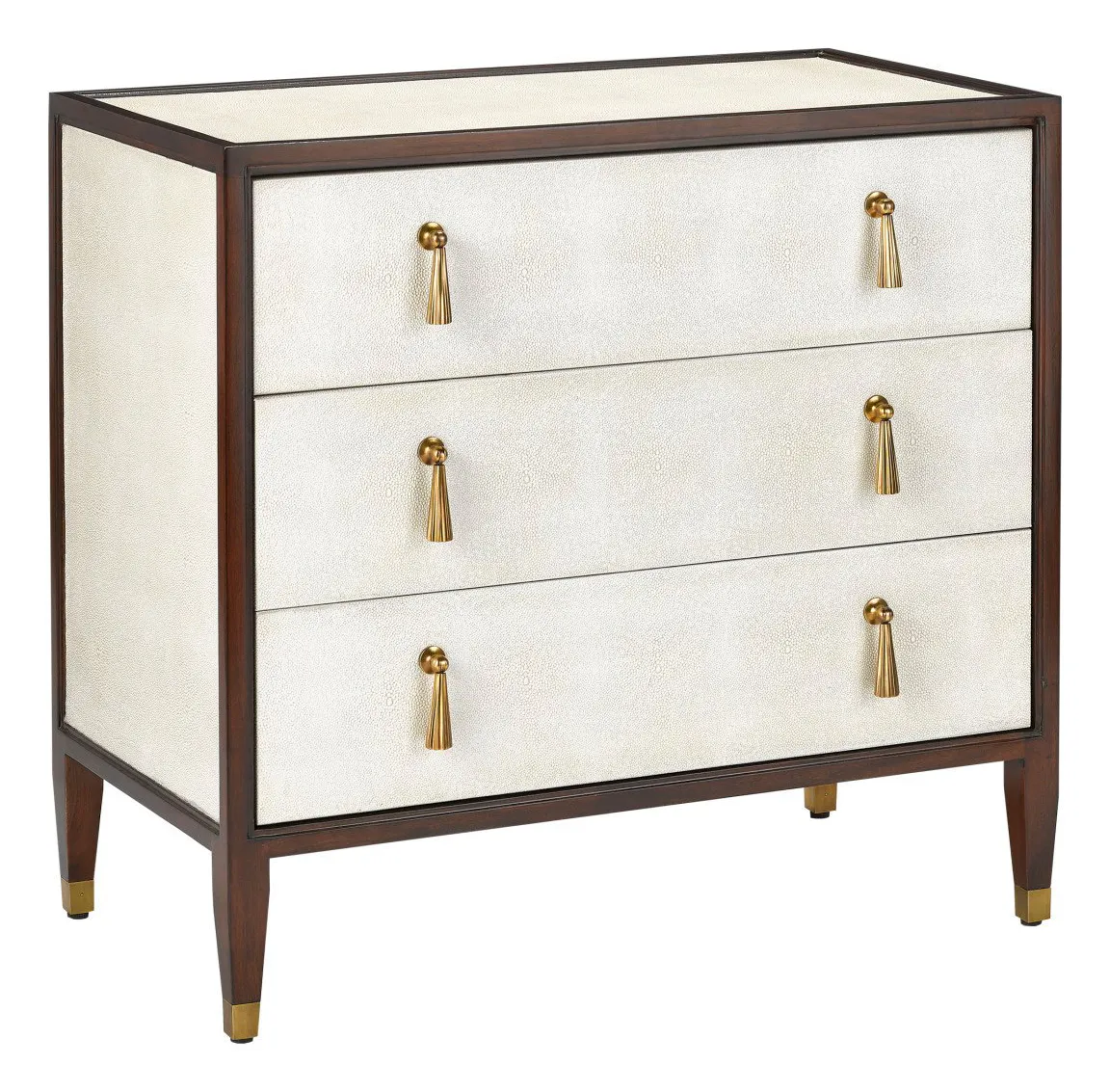 Currey and Company 3000-0141 Evie Shagreen Chest Currey and Company 3000-0141 Evie Shagreen Chest