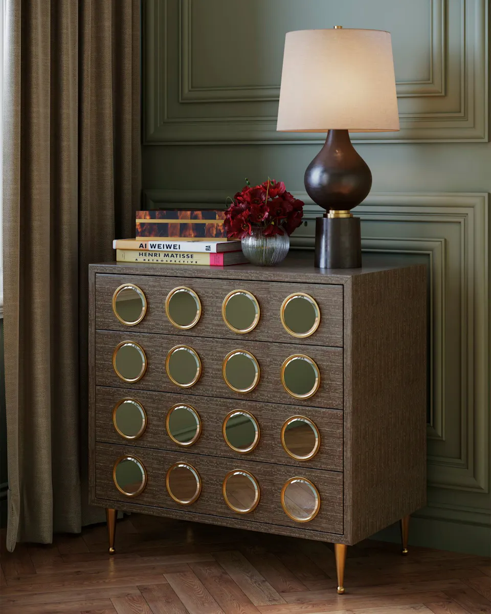 Currey and Company 3000-0298 Colette Chest Currey and Company 3000-0298 Colette Chest