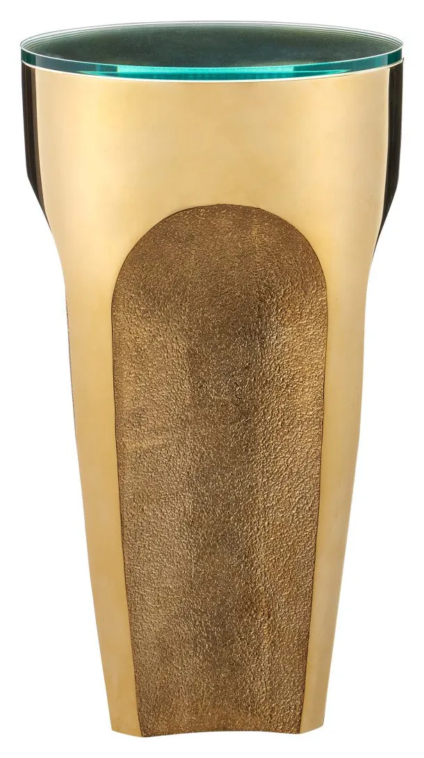 Currey and Company 4000-0215 Lemy Brass Drinks Table Currey and Company 4000-0215 Lemy Brass Drinks Table