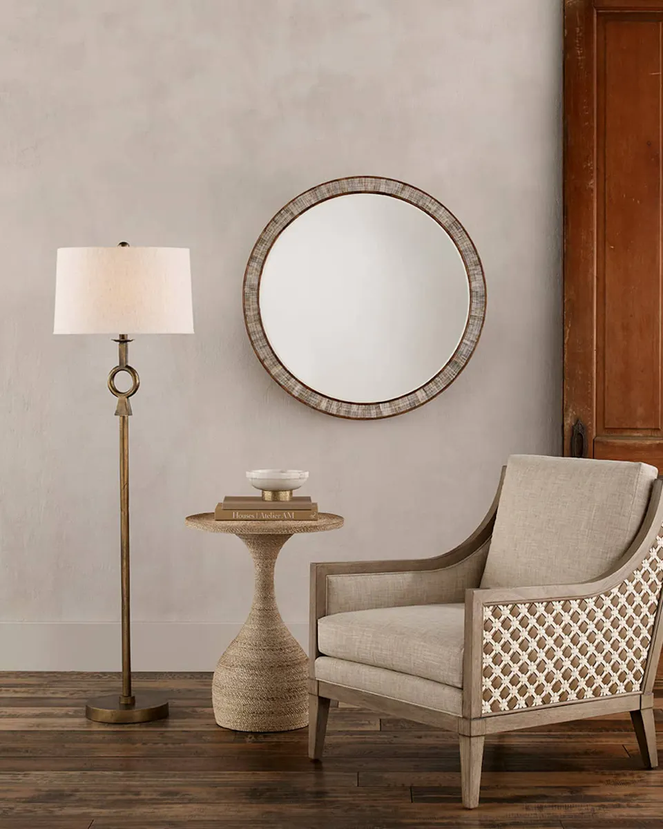 Currey and Company 3000-0013 Simo Rope Accent Table Currey and Company 3000-0013 Simo Rope Accent Table