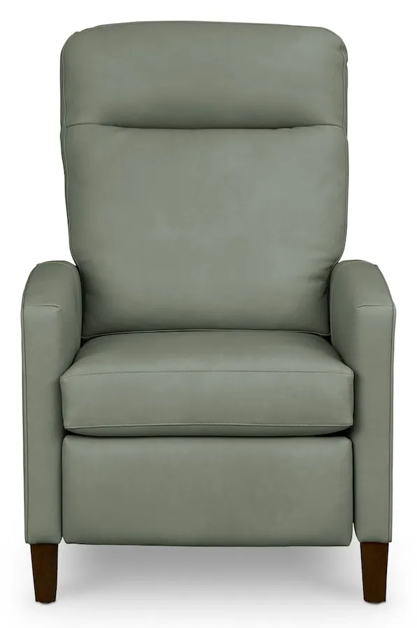 Bassett Furniture 1342-3L Emmett Leather Track Arm Power Recliner Bassett Furniture 1342-3L Emmett Leather Track Arm Power Recliner