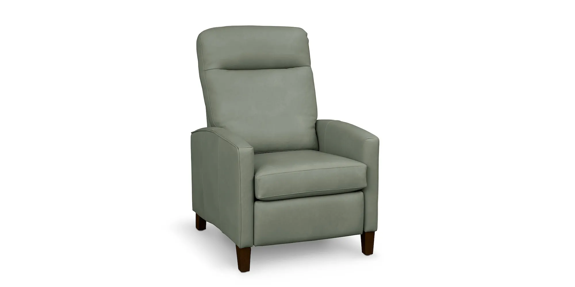 Bassett Furniture 1342-3TL Emmett Leather Track Arm Power Recliner