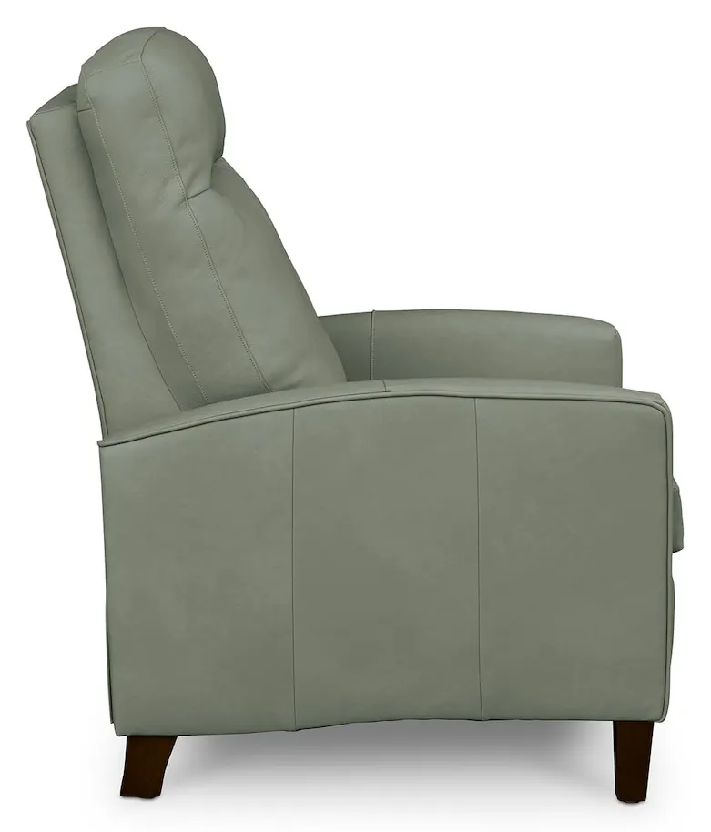 Bassett Furniture 1342-3L Emmett Leather Track Arm Power Recliner Bassett Furniture 1342-3L Emmett Leather Track Arm Power Recliner