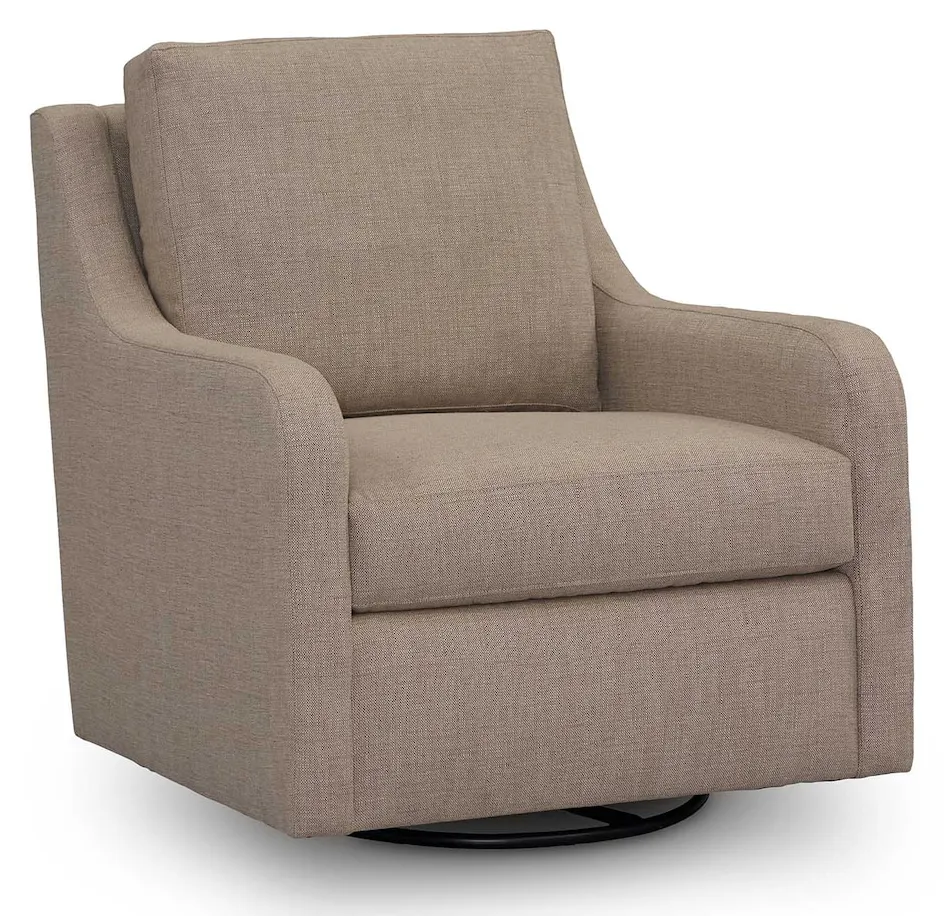 Bassett Furniture 1344-09 Scarlett Slope Arm Swivel Glider Chair Bassett Furniture 1344-09 Scarlett Slope Arm Swivel Glider Chair