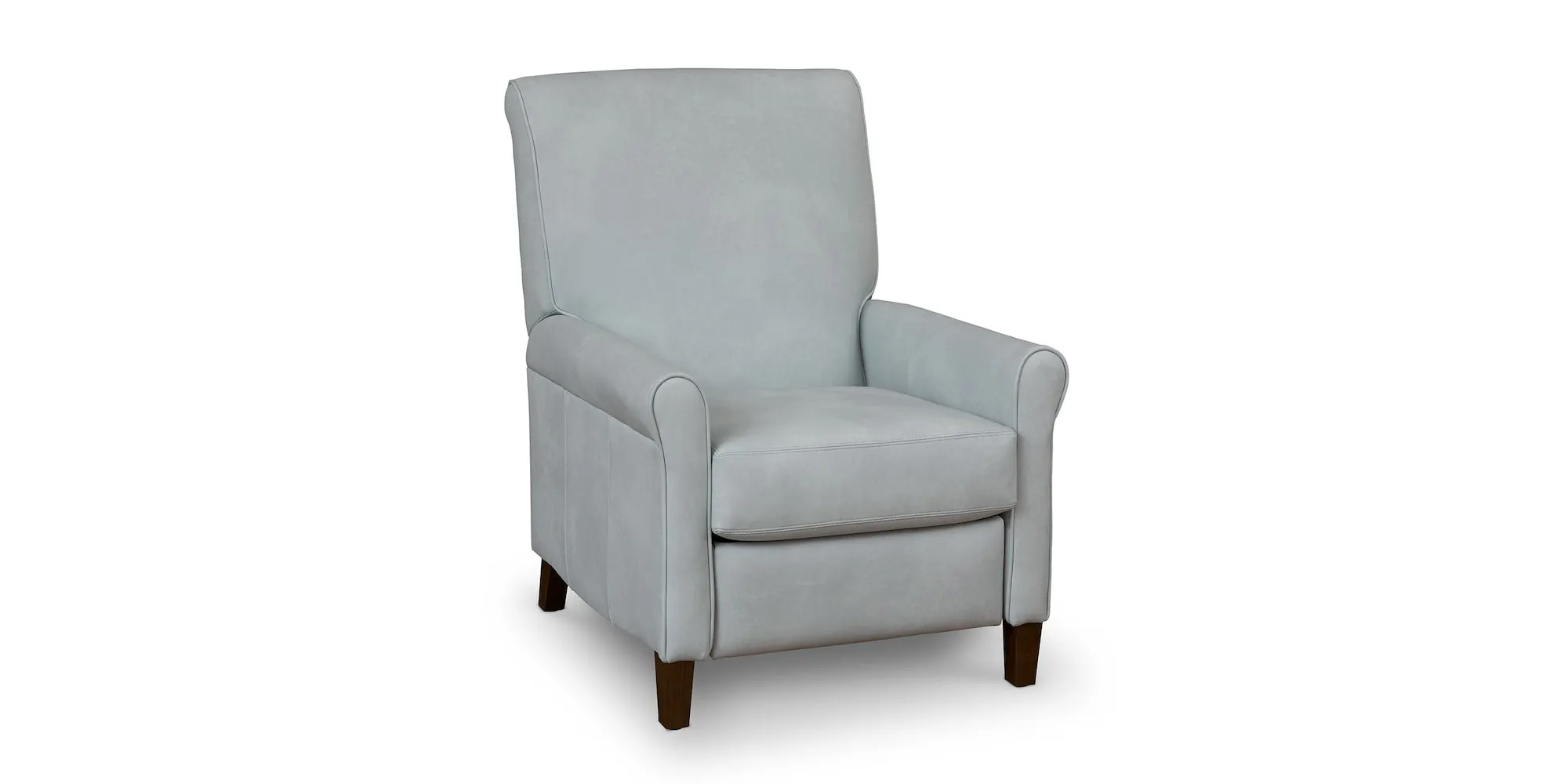 Bassett Furniture 1346-3TL Nelson Leather Sock Arm Power Recliner