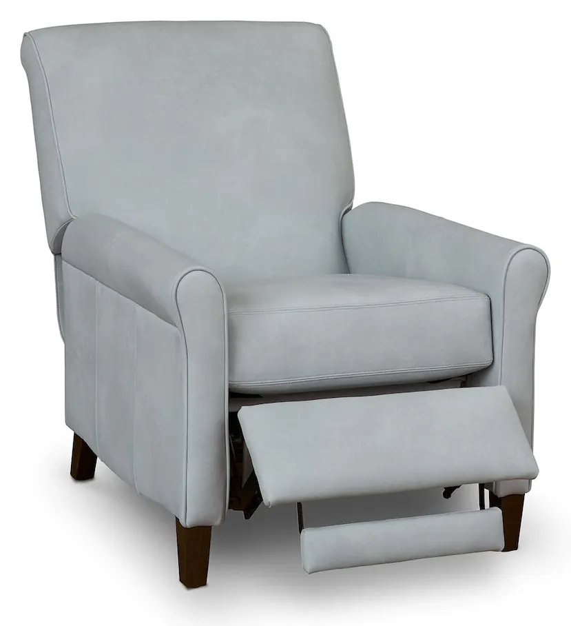 Bassett Furniture 1346-3L Nelson Leather Sock Arm Power Recliner Bassett Furniture 1346-3L Nelson Leather Sock Arm Power Recliner