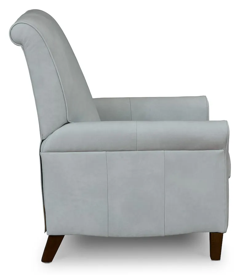 Bassett Furniture 1346-3L Nelson Leather Sock Arm Power Recliner Bassett Furniture 1346-3L Nelson Leather Sock Arm Power Recliner