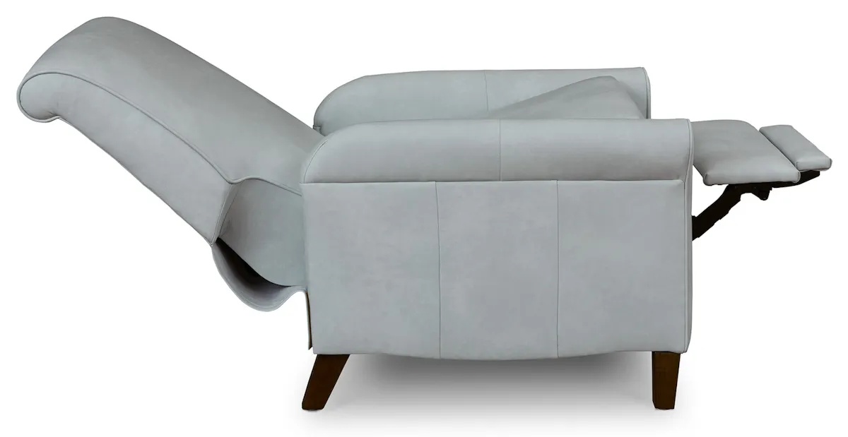 Bassett Furniture 1346-3L Nelson Leather Sock Arm Power Recliner Bassett Furniture 1346-3L Nelson Leather Sock Arm Power Recliner