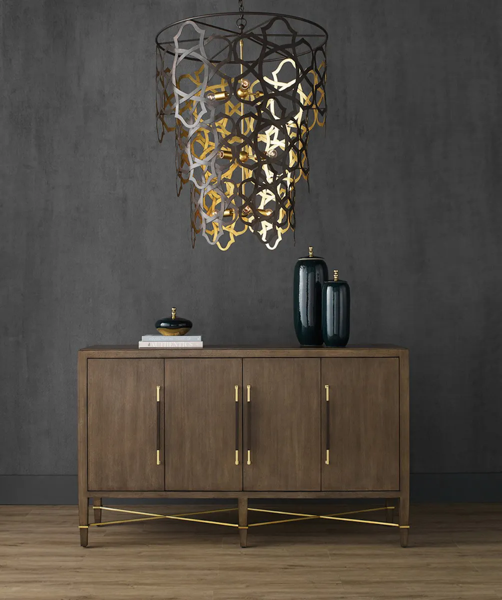 Currey and Company 3000-0119 Verona Chanterelle Sideboard Currey and Company 3000-0119 Verona Chanterelle Sideboard