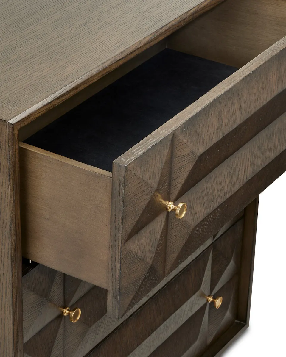 Currey and Company 3000-0226 Kendall Dove Gray Chest Currey and Company 3000-0226 Kendall Dove Gray Chest