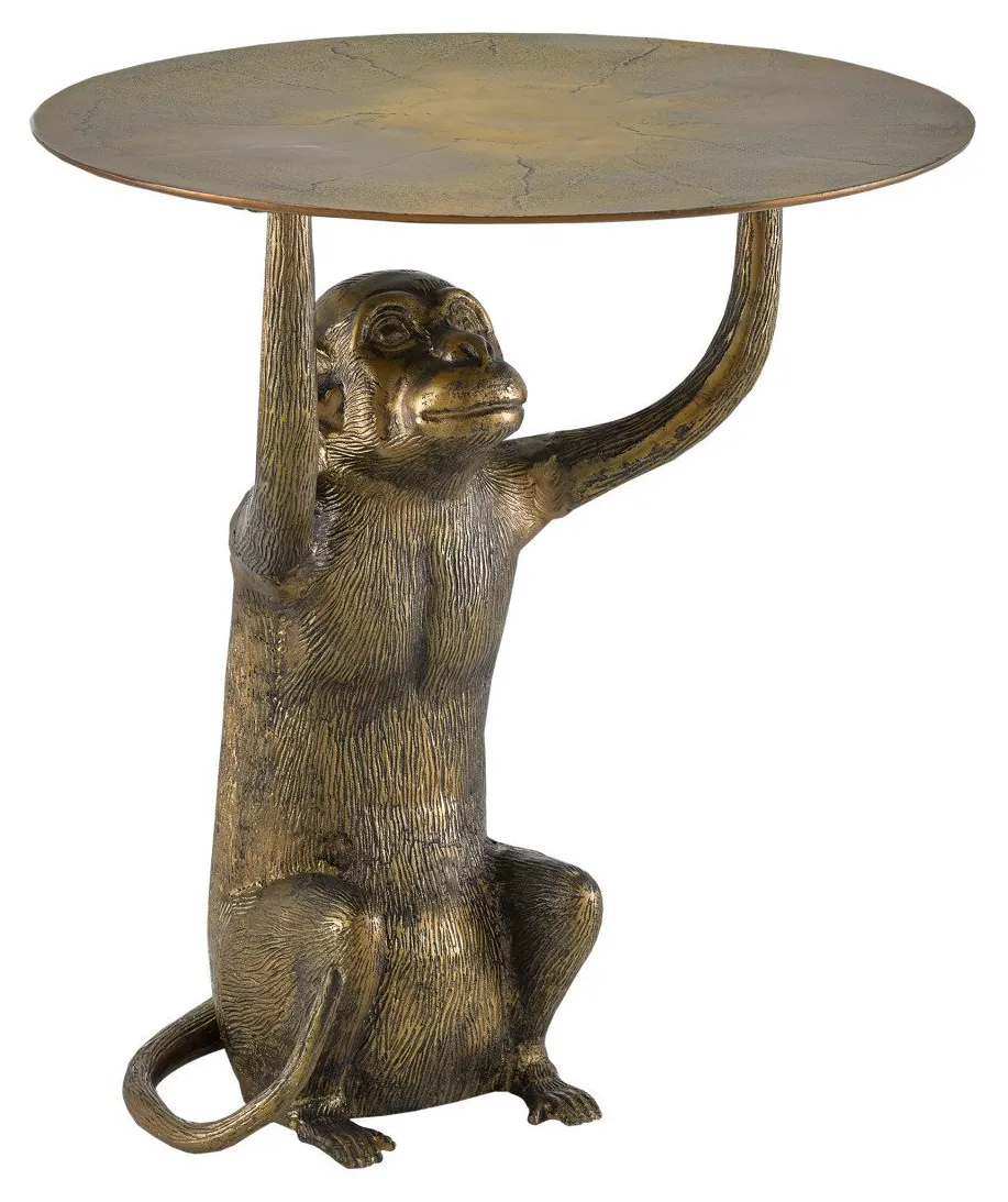 Currey and Company 4000-0118 Abu Gold Accent Table Currey and Company 4000-0118 Abu Gold Accent Table