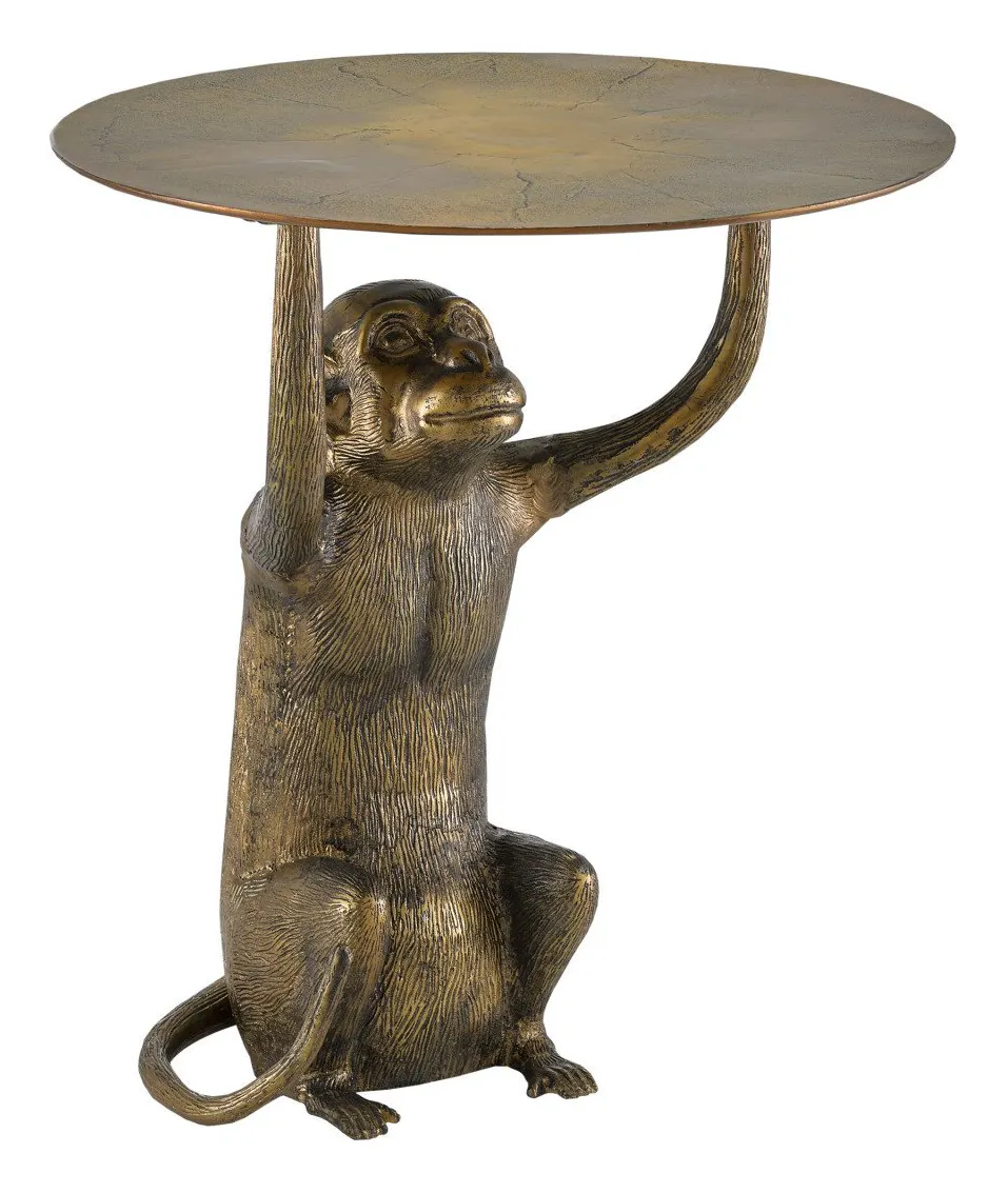 Currey and Company 4000-0118 Abu Gold Accent Table Currey and Company 4000-0118 Abu Gold Accent Table