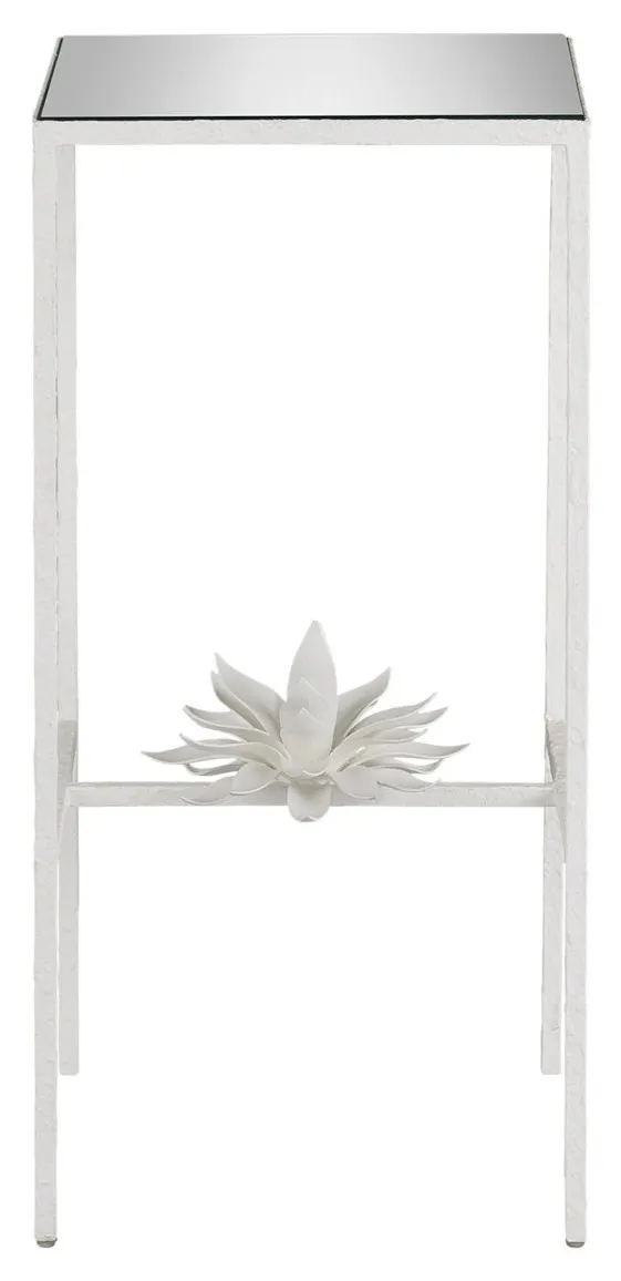 Currey and Company 4000-0166 Sisalana White Accent Table Currey and Company 4000-0166 Sisalana White Accent Table