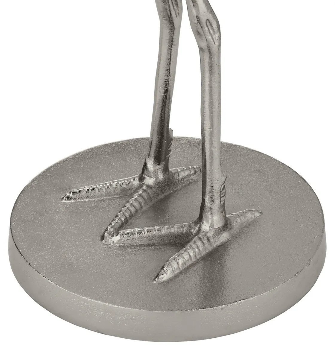 Currey and Company 4000-0195 Crane Silver Accent Table Currey and Company 4000-0195 Crane Silver Accent Table