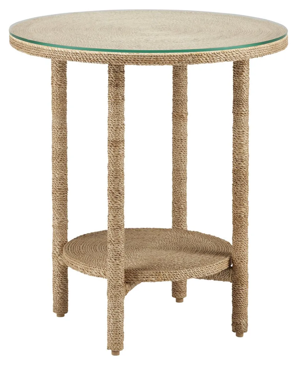 Currey and Company 3000-0215 Limay Rope Accent Table Currey and Company 3000-0215 Limay Rope Accent Table