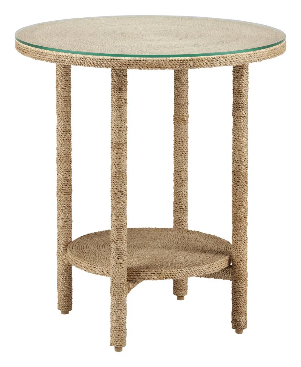 Currey and Company 3000-0215 Limay Rope Accent Table Currey and Company 3000-0215 Limay Rope Accent Table