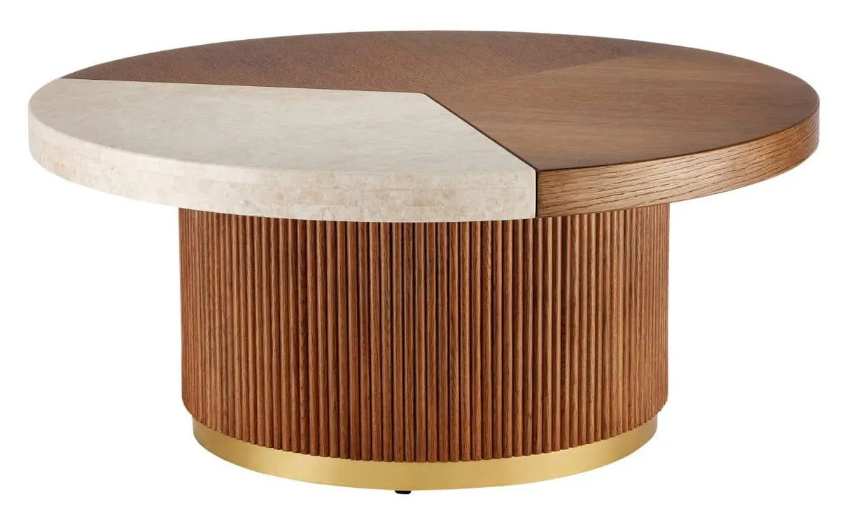 Currey and Company 3000-0261 Dakota Large Cocktail Table