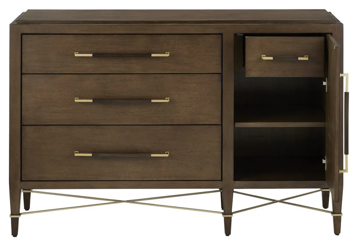 Currey and Company 3000-0251 Verona Chanterelle Three-Drawer Chest Currey and Company 3000-0251 Verona Chanterelle Three-Drawer Chest