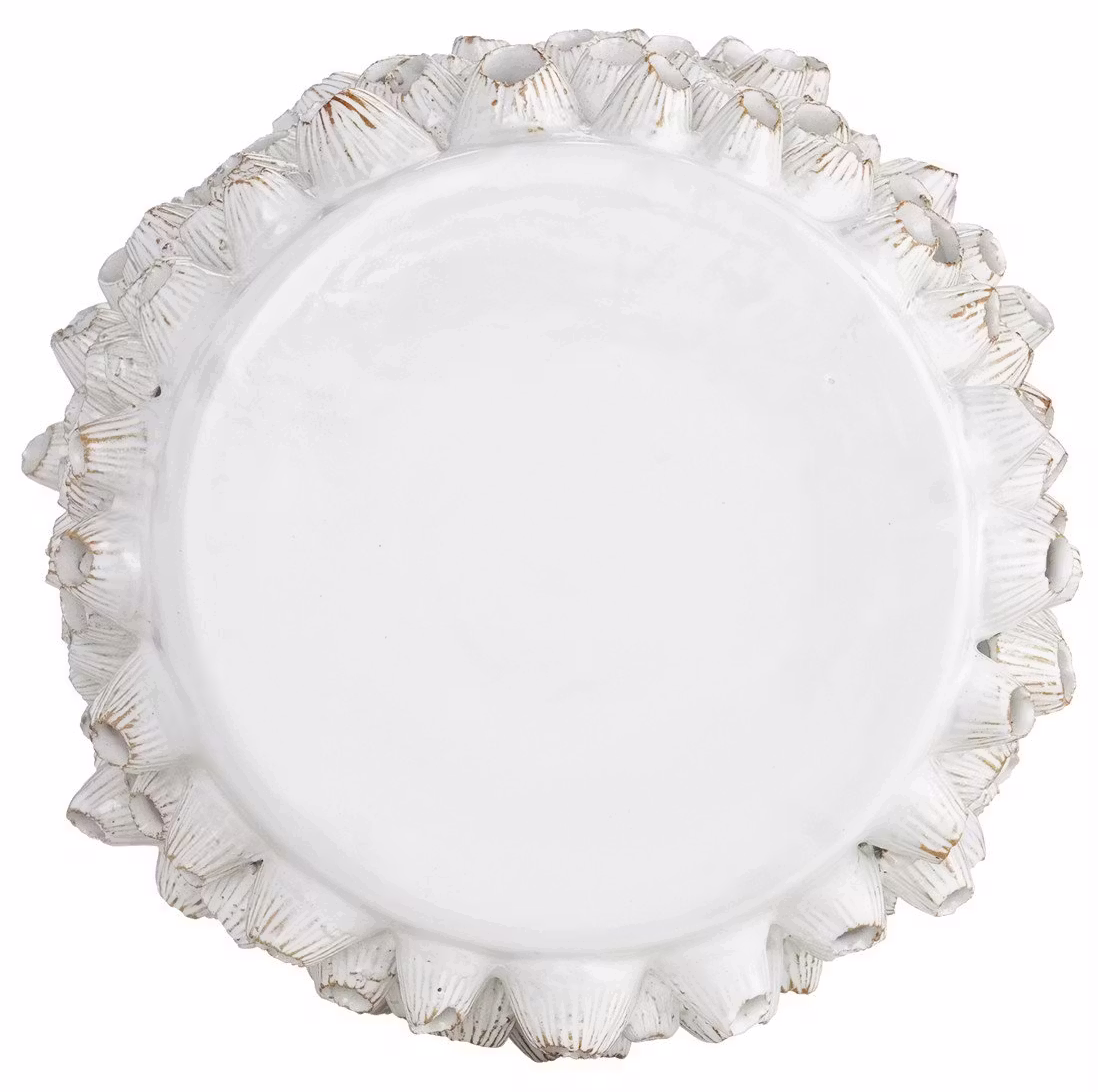 Currey and Company 2000-0033 Barnacle White Accent Table Currey and Company 2000-0033 Barnacle White Accent Table