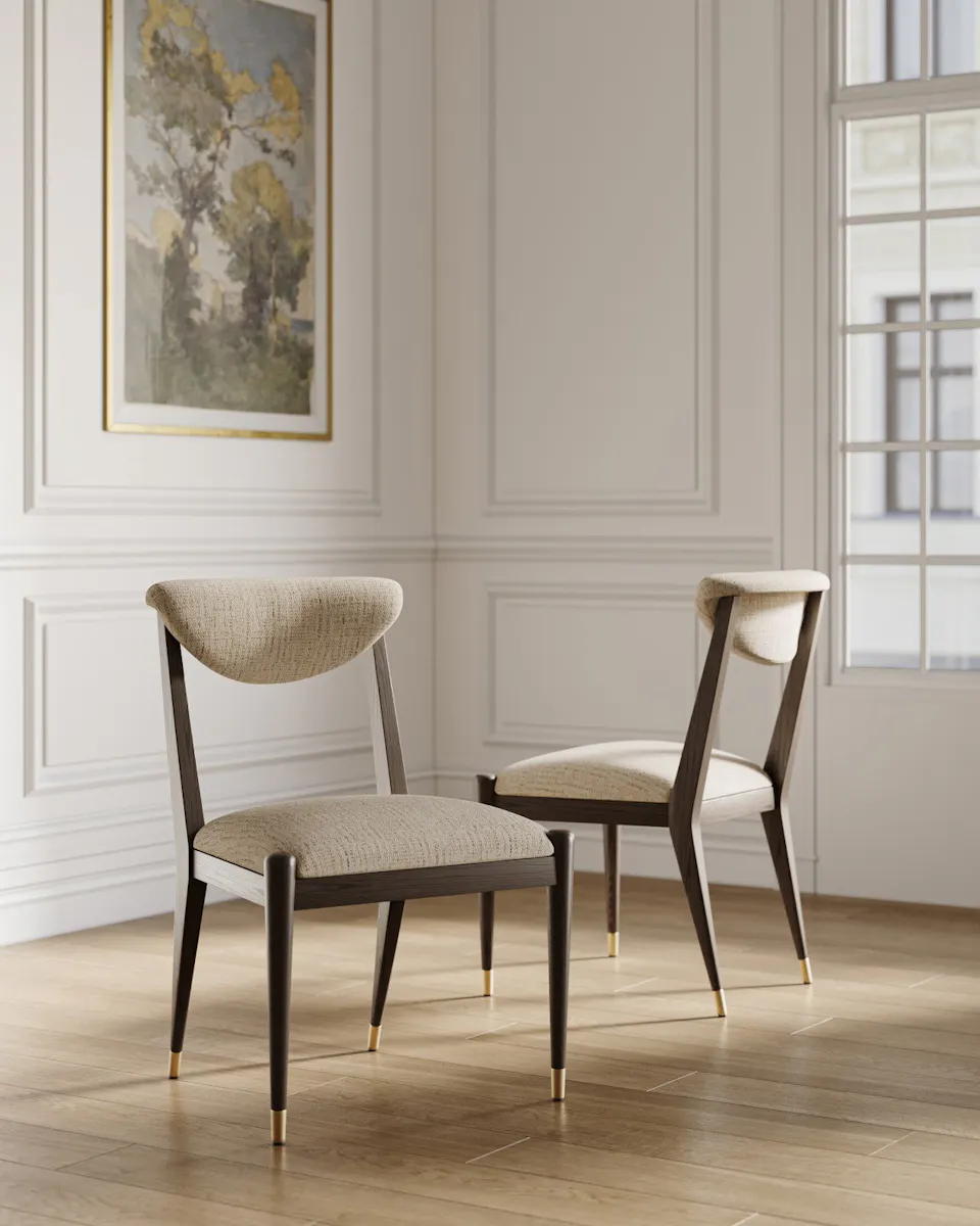 Currey and Company 7000-0962 Arlan Coffee Side Chair Busio Desert Currey and Company 7000-0962 Arlan Coffee Side Chair Busio Desert