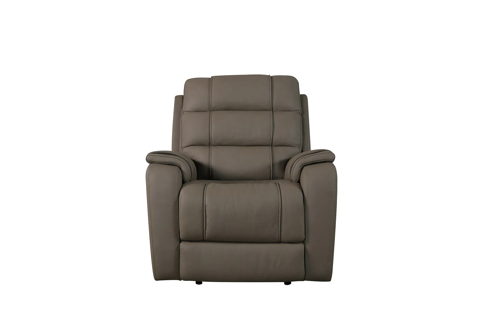 Bassett Club Level 3732-P0D Wendell Wallsaver Power Power Recliner Dust Leather