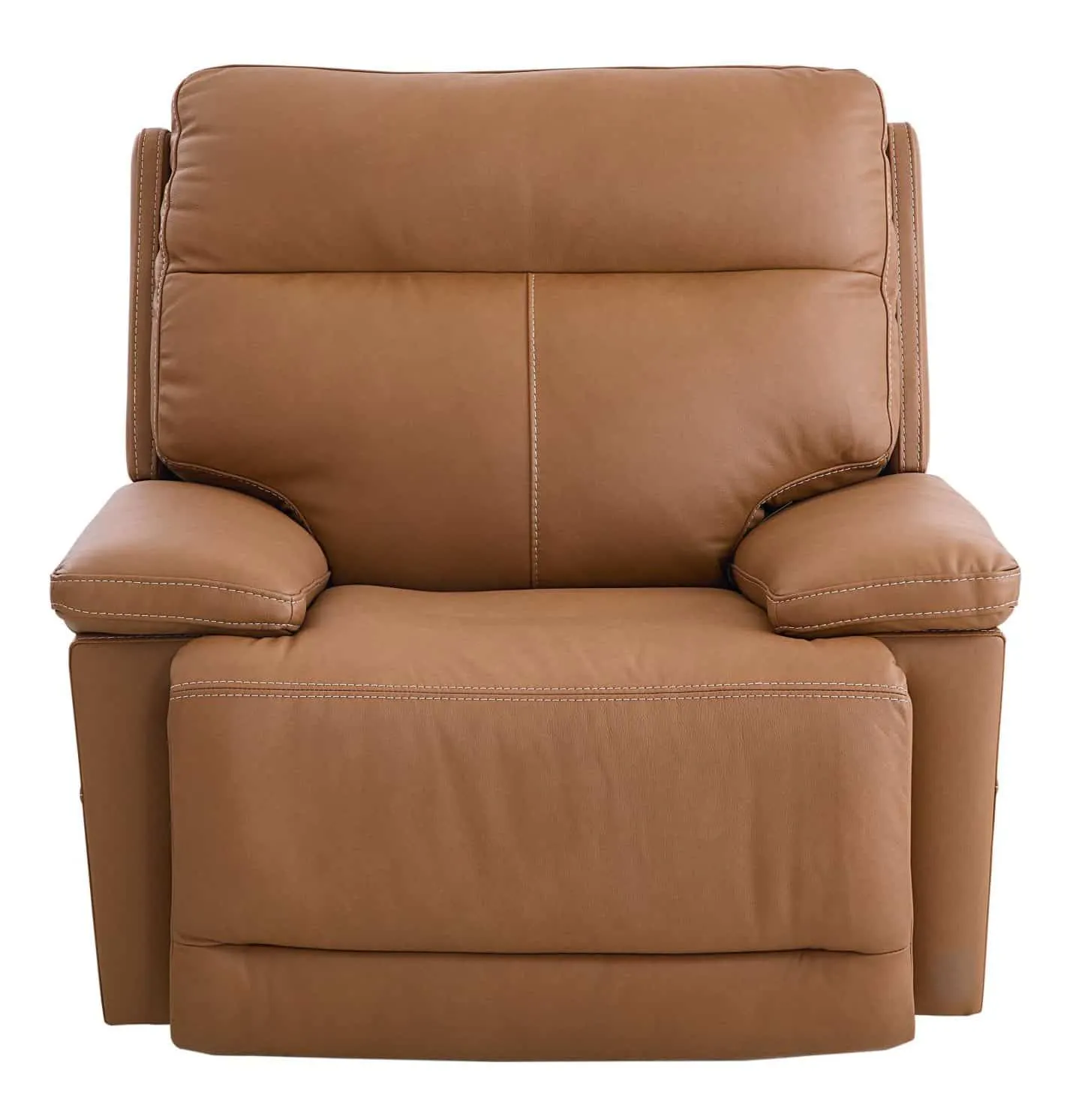Bassett Club Level 3733-P0A Fletcher Wallsaver Power Recliner Antelope Leather