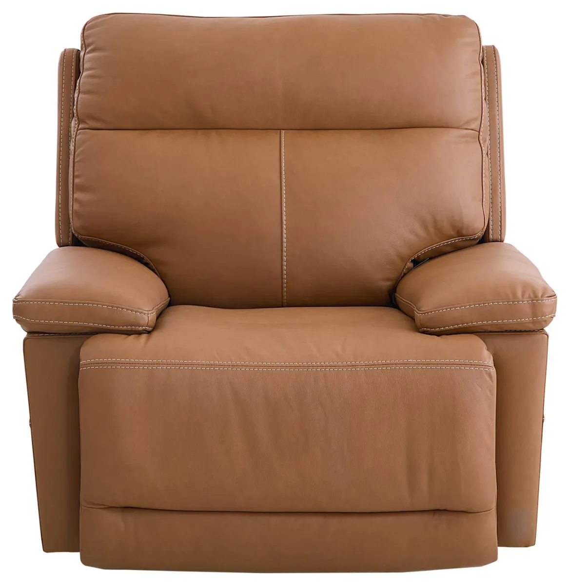 Bassett Club Level 3733-P0A Fletcher Wallsaver Power Recliner Antelope Leather Bassett Club Level 3733-P0A Fletcher Wallsaver Power Recliner Antelope Leather