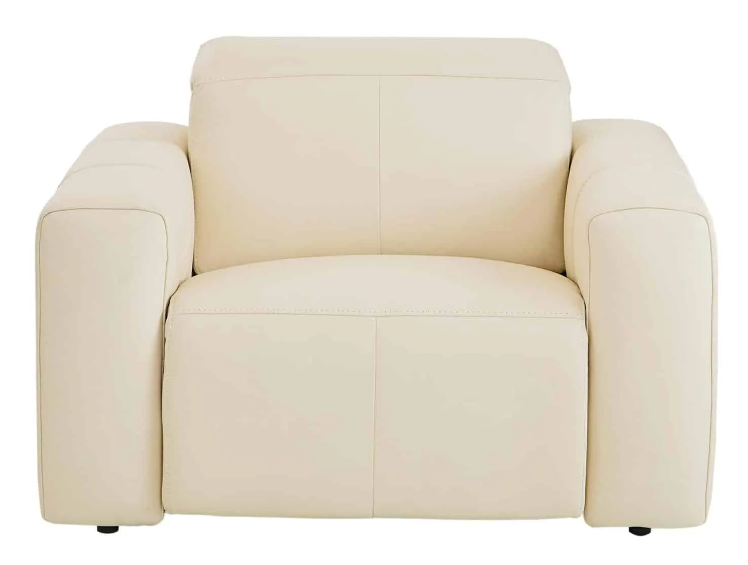 Bassett Club Level 3734-P0L Airy Wallsaver Power Recliner Linen Leather