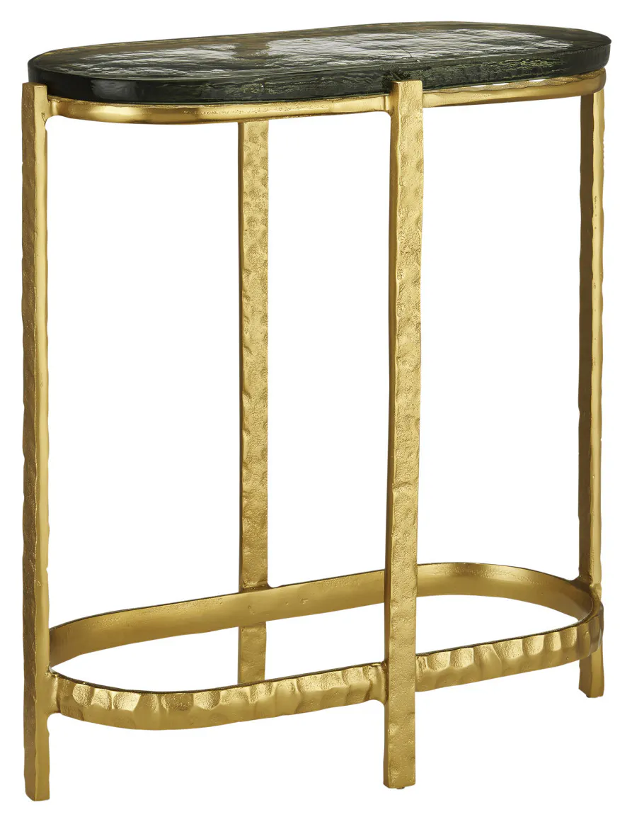 Currey and Company 4000-0158 Acea Gold Side Table Currey and Company 4000-0158 Acea Gold Side Table