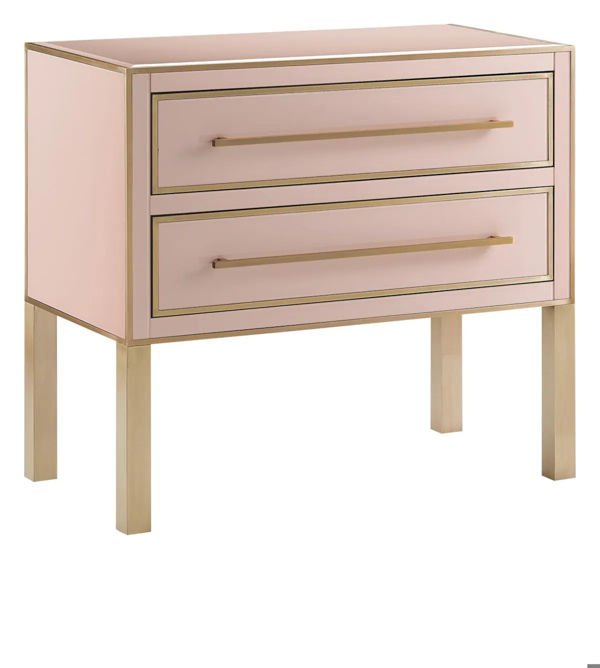 Currey and Company 3000-0029 Arden Pink Chest Currey and Company 3000-0029 Arden Pink Chest