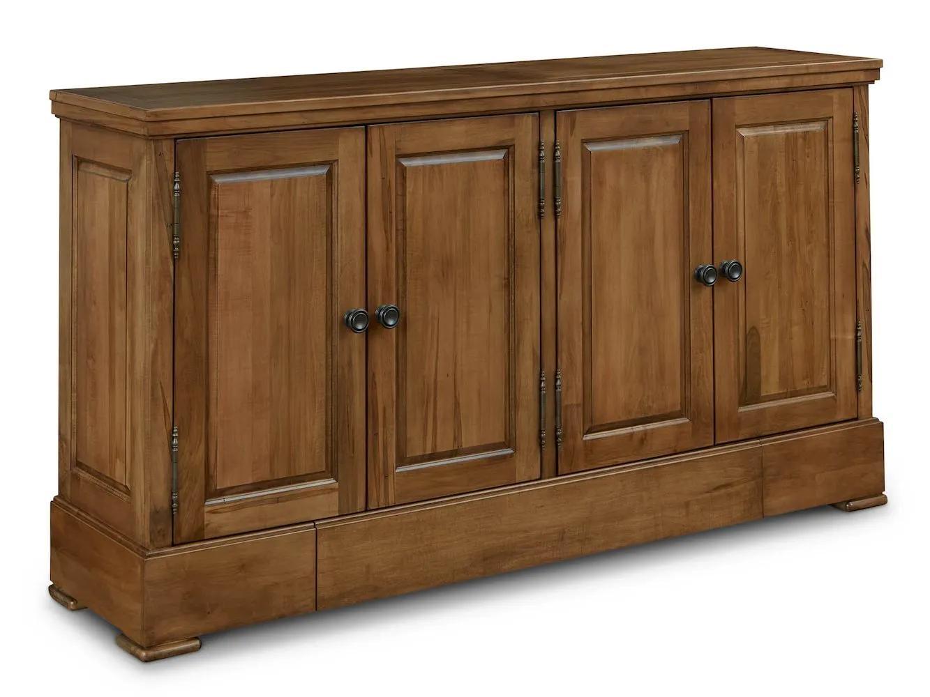 Bassett Furniture 4021-0309LS Hawkins Huntboard with Table Leaf Storage