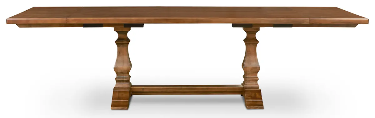 Bassett Furniture 4021-7242HEX Harvest Dining Table with Extendable Leaves Bassett Furniture 4021-7242HEX Harvest Dining Table with Extendable Leaves