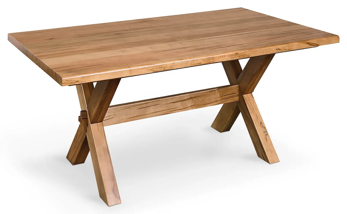 Bassett Furniture 4021-7242XEX Crossbuck Dining Table with Extendable Leaves Bassett Furniture 4021-7242XEX Crossbuck Dining Table with Extendable Leaves