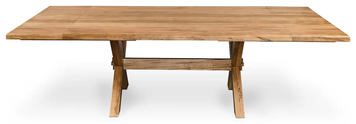 Bassett Furniture 4021-7242XEX Crossbuck Dining Table with Extendable Leaves Bassett Furniture 4021-7242XEX Crossbuck Dining Table with Extendable Leaves