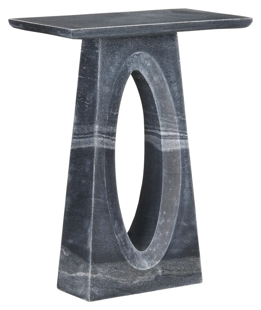 Currey and Company 3000-0243 Demi Black Side Table Currey and Company 3000-0243 Demi Black Side Table