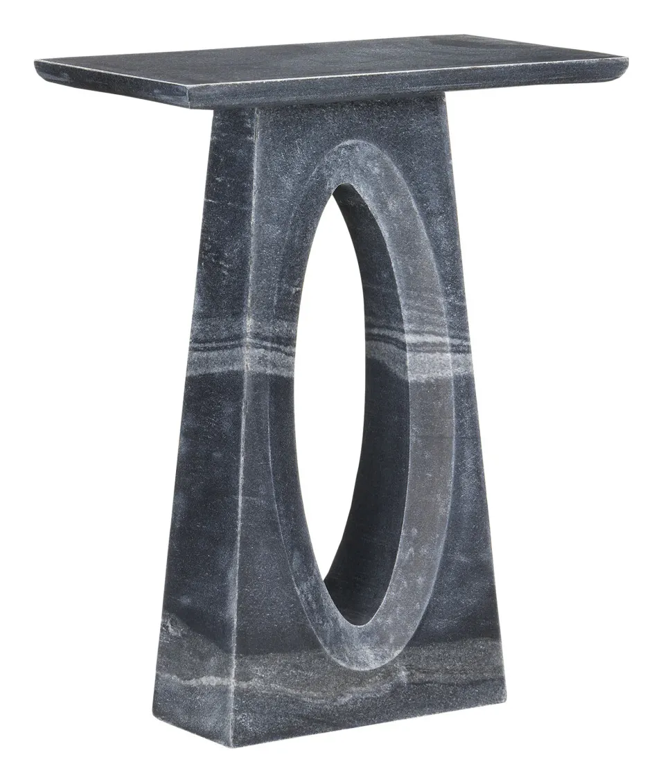 Currey and Company 3000-0243 Demi Black Side Table Currey and Company 3000-0243 Demi Black Side Table