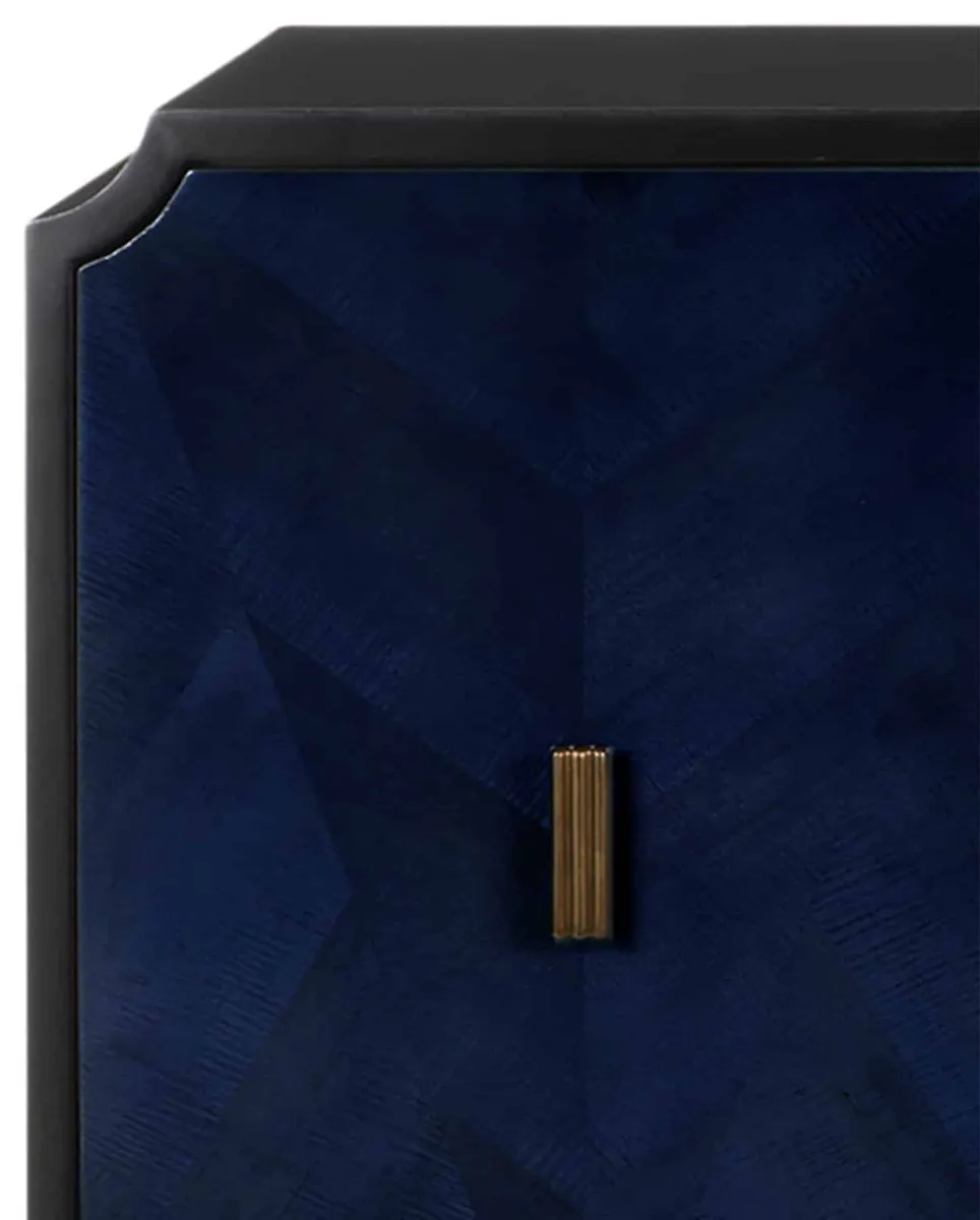 Currey and Company 3000-0247 Kallista Blue Credenza Currey and Company 3000-0247 Kallista Blue Credenza