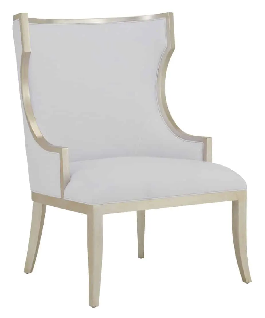 Currey and Company 7000-0641 Garson Silver Armchair Muslin
