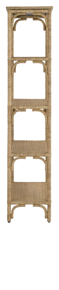 Currey and Company 3000-0086 Olisa Rope Etagere Currey and Company 3000-0086 Olisa Rope Etagere