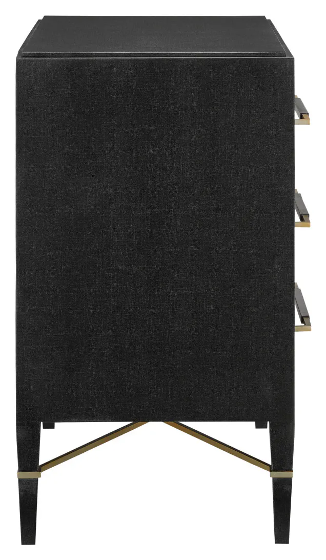 Currey and Company 3000-0065 Verona Black Chest Currey and Company 3000-0065 Verona Black Chest