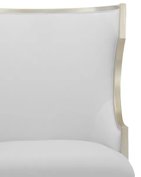 Currey and Company 7000-0641 Garson Silver Armchair Muslin Currey and Company 7000-0641 Garson Silver Armchair Muslin