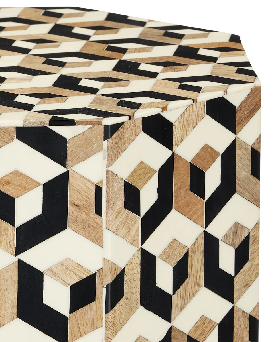 Currey and Company 3000-0239 Geo Accent Table Currey and Company 3000-0239 Geo Accent Table