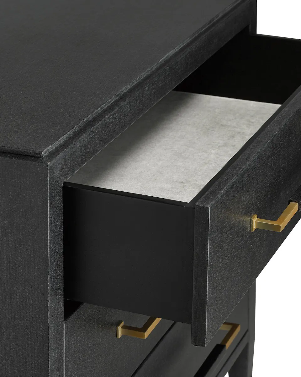 Currey and Company 3000-0065 Verona Black Chest Currey and Company 3000-0065 Verona Black Chest