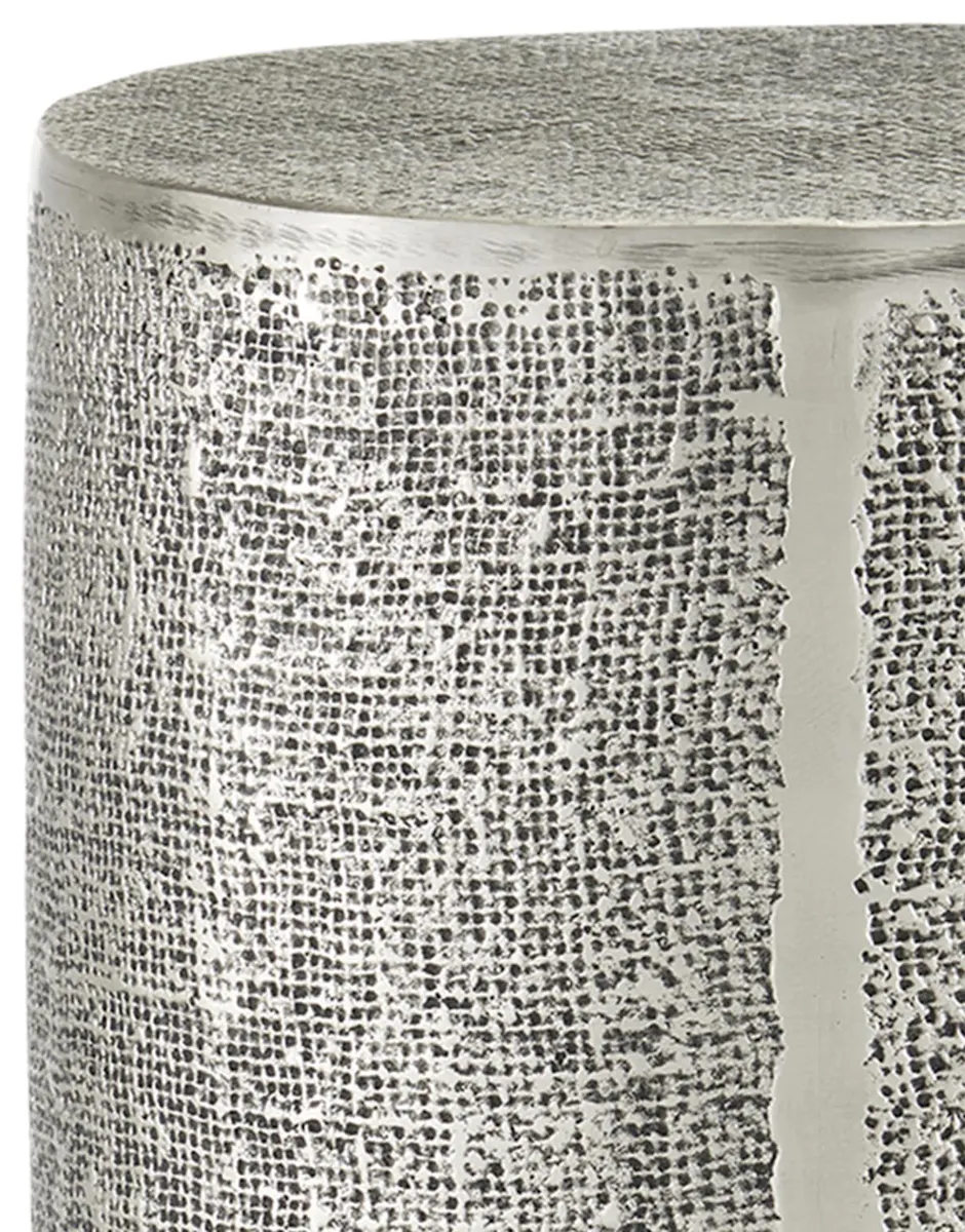 Currey and Company 4000-0169 Kabeen Silver Accent Table Currey and Company 4000-0169 Kabeen Silver Accent Table